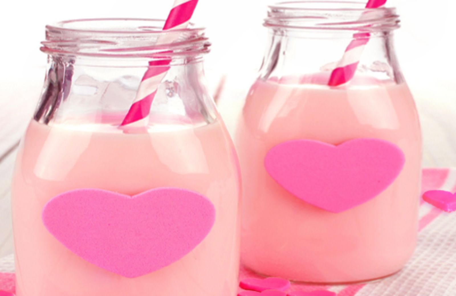 Lo smoothie di San Valentino per i bambini 