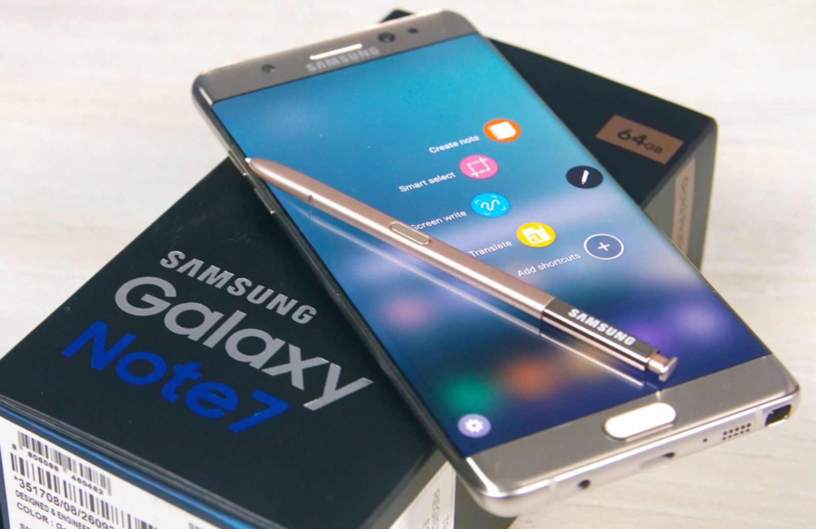 Come restituire il Samsung Galaxy Note 7