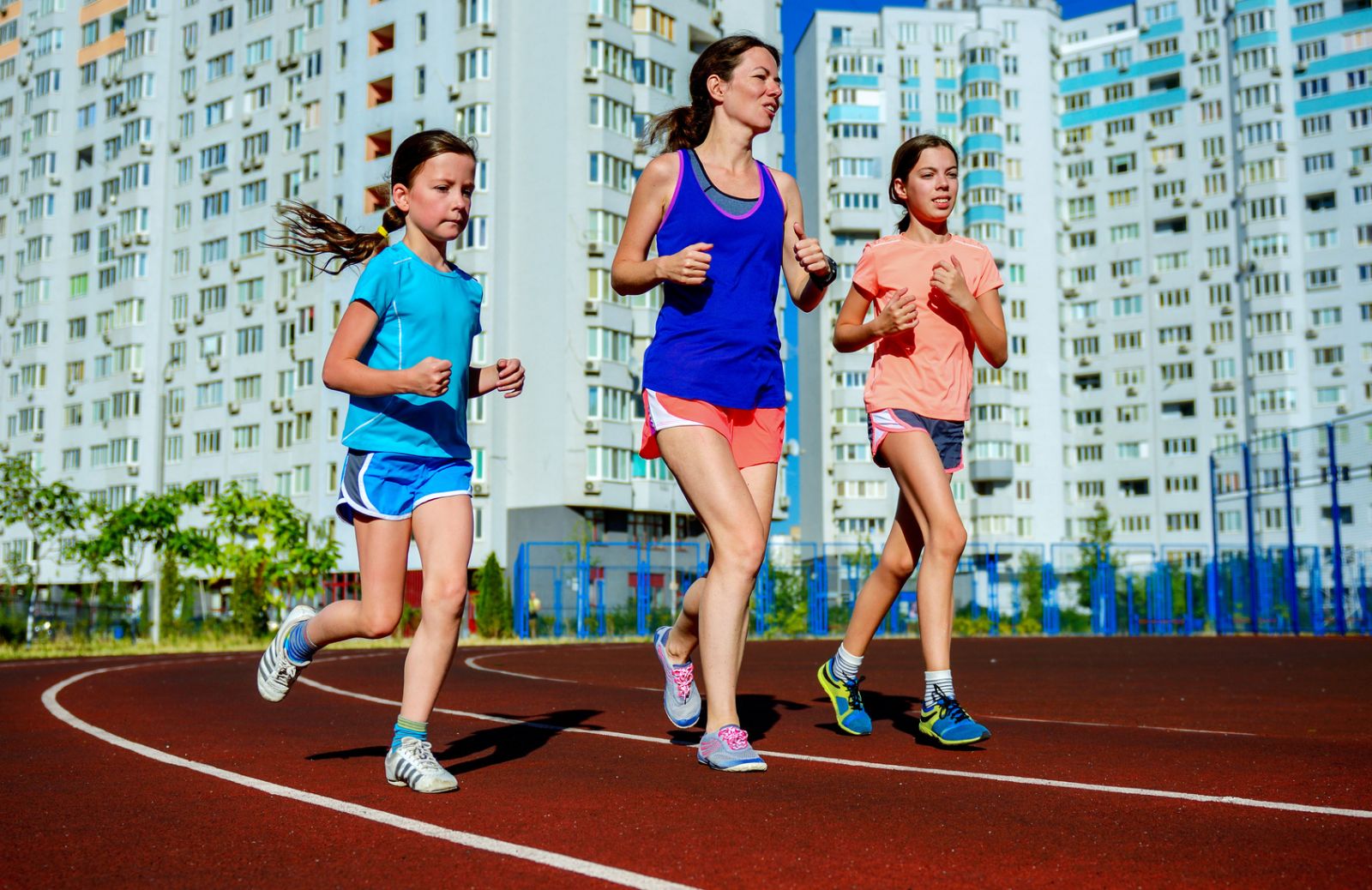 Come correre con i bambini