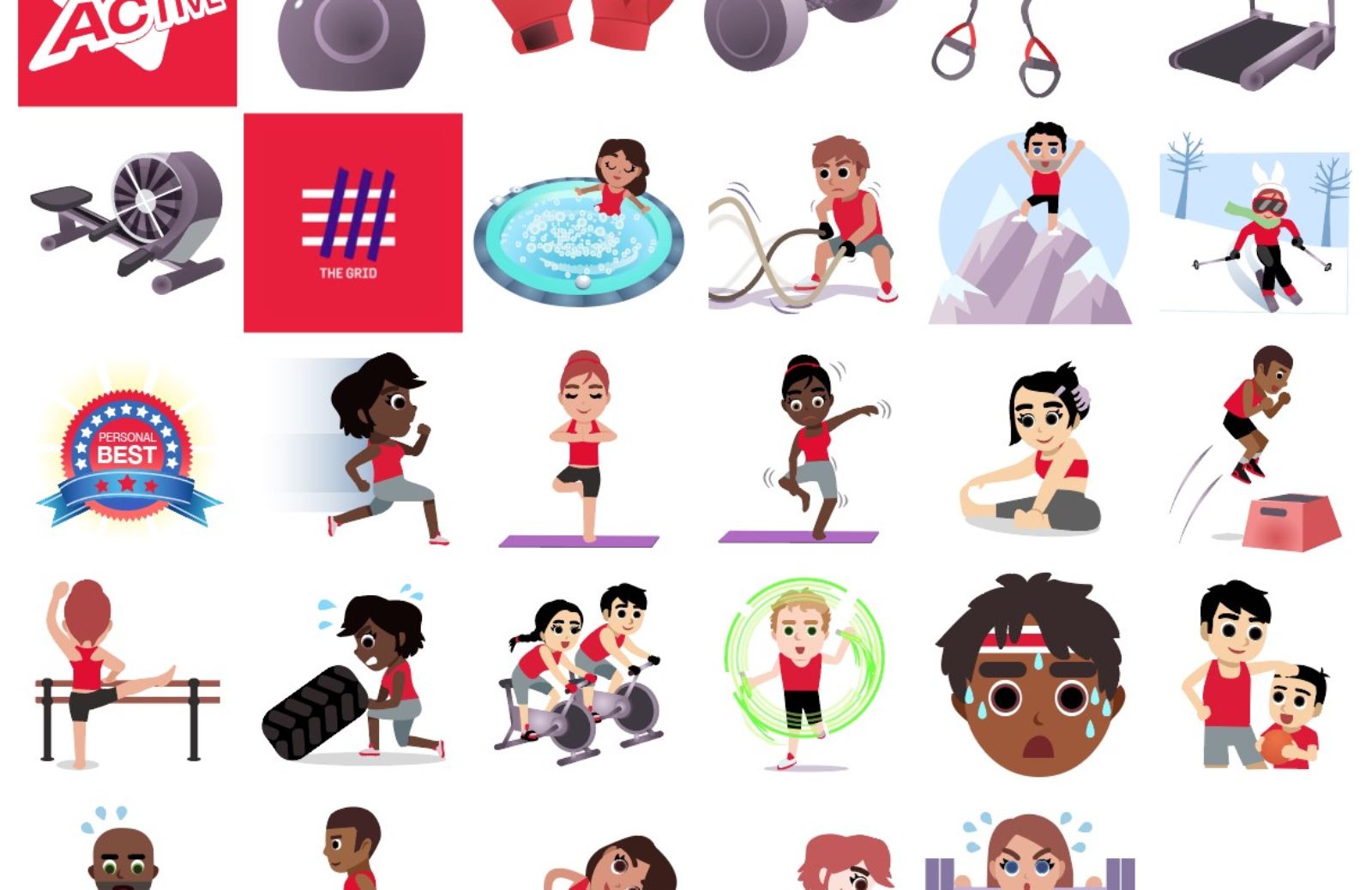 Emojivation, le emoticon per fitness-addicted