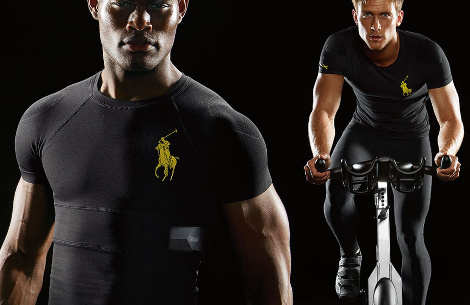 Ralph Lauren e la polo hi-tech per il fitness