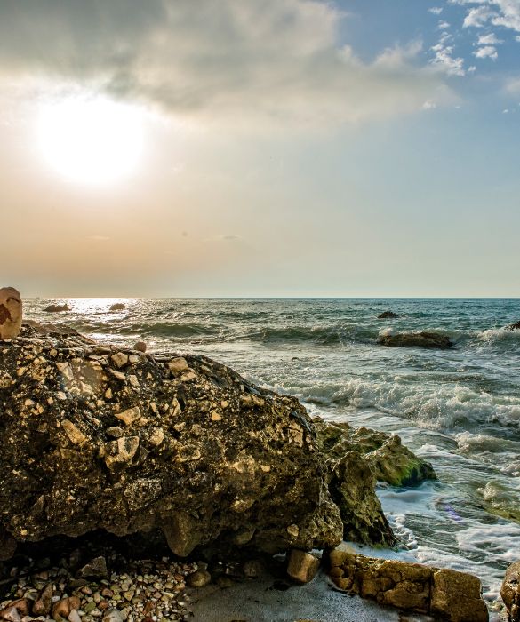 <p>Così chiamata per le rocce scure dei suoi fondali e per gli scogli che la circondano, quella dei Sassi Neri, situata a Sirolo (AN), è una delle spiagge più caratteristiche della costa delle Marche. Ideale per chiunque desideri una vacanza rigenerante all’insegna della quiete e del relax, tra natura incontaminata e blu delle acque.</p>
