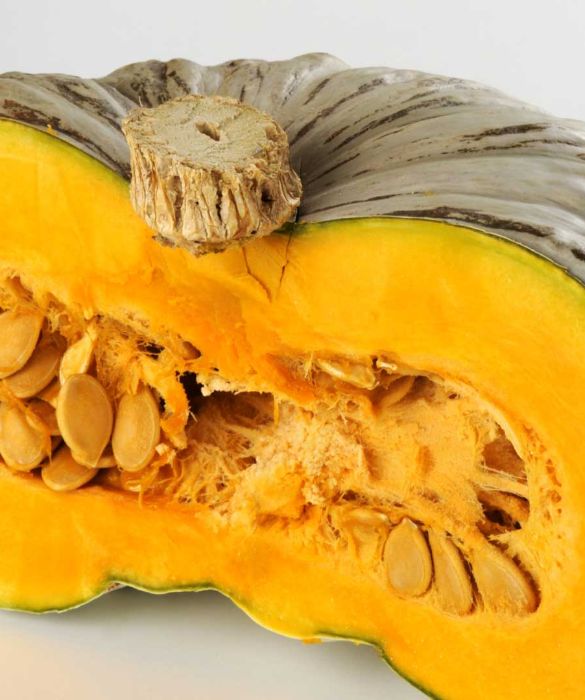 Passando agli ortaggi, invece, quando si dice ottobre non si può non pensare alla zucca. Ricca d'acqua ma poverissima di calorie, la polpa della zucca è un'ottima fonte di vitamina A, potassio, fosforo e calcio. I semi, invece, sono molto energetici e ricchi di triptofano, l'amminoacido che stimola il buon umore.