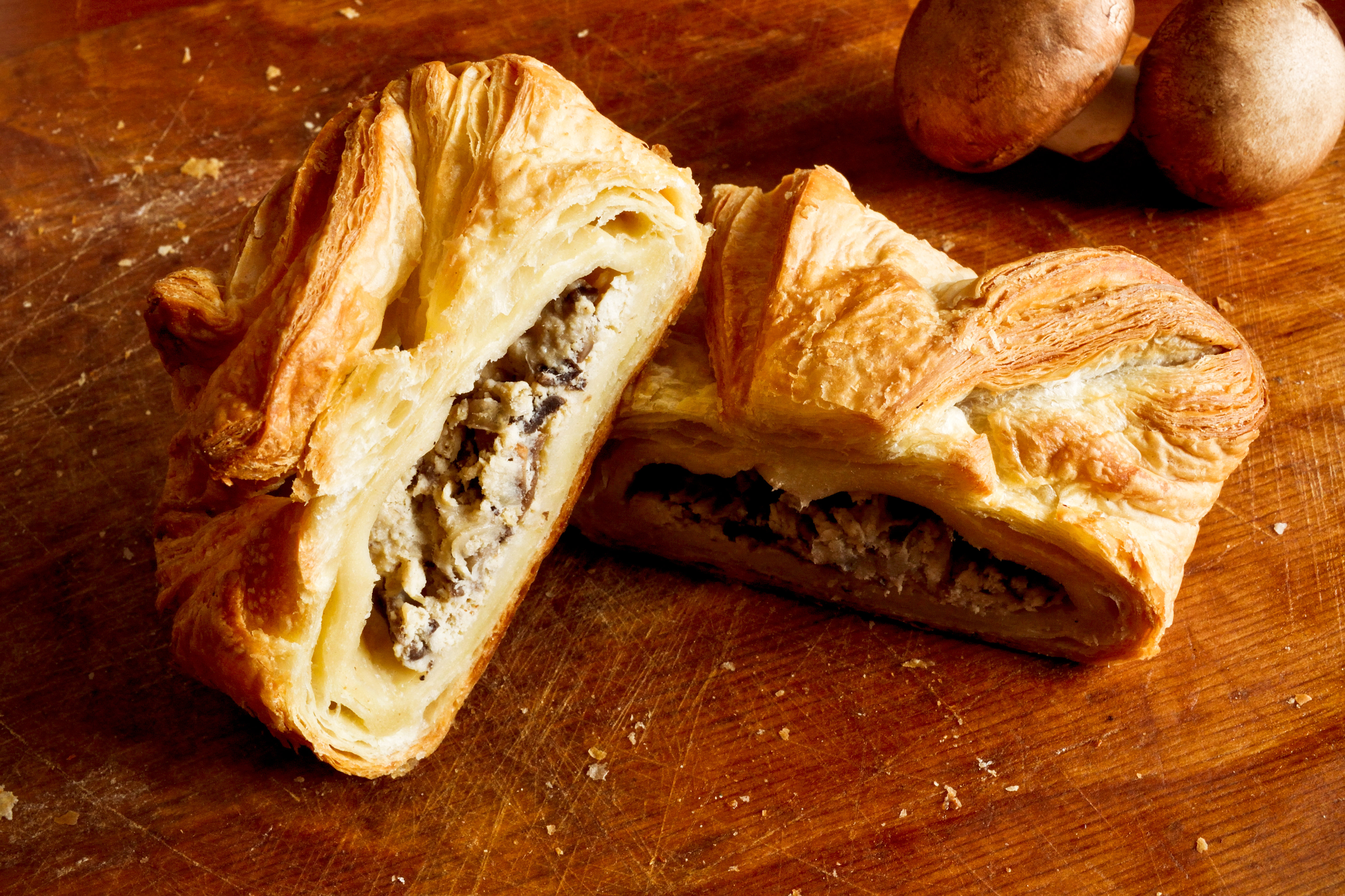 La ricetta dello strudel di funghi