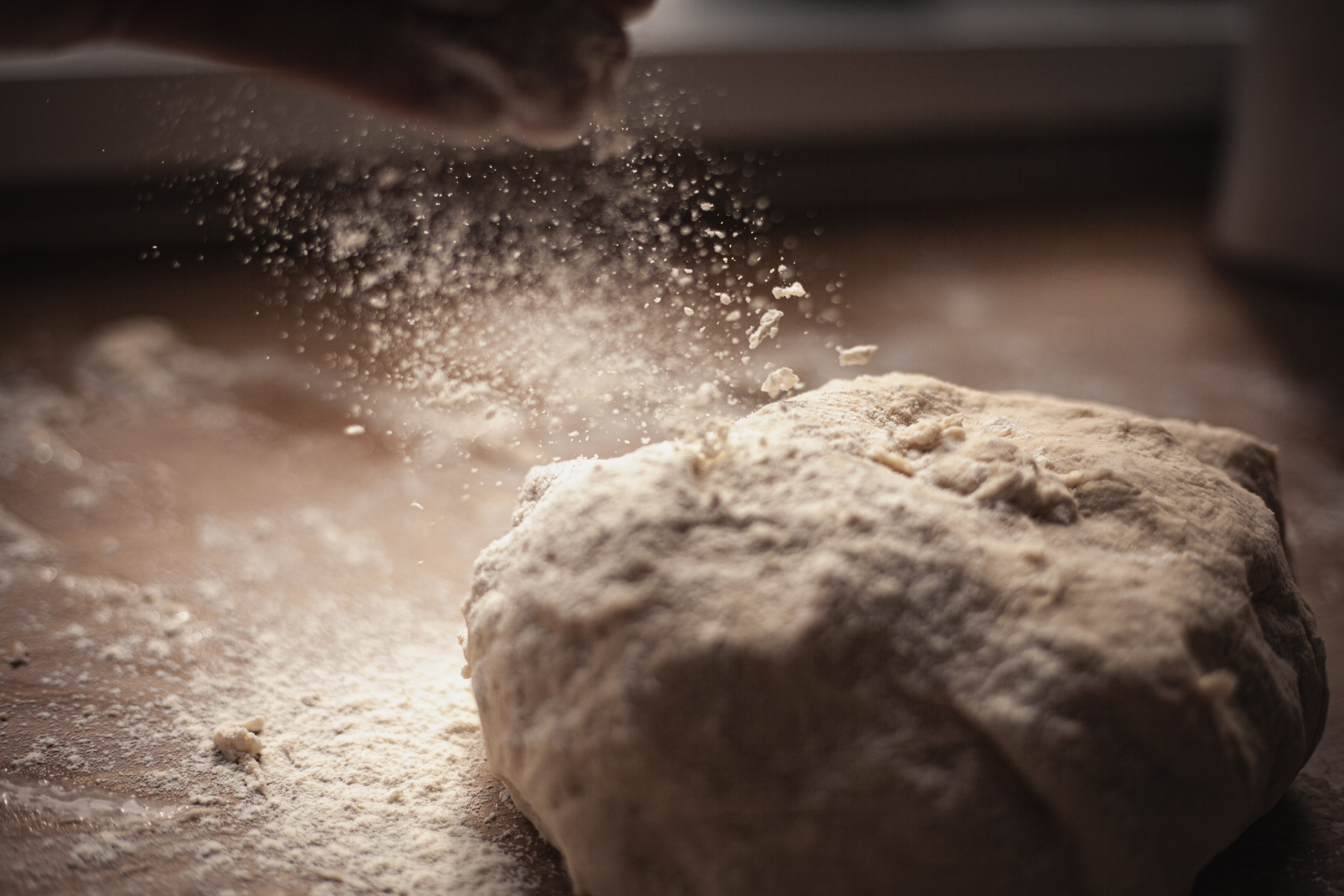 Impasto pane naan