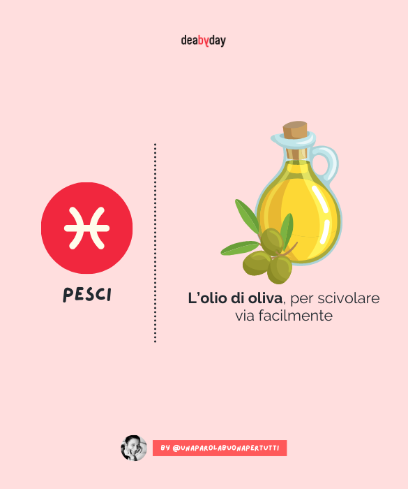 <p>L’olio di oliva, per scivolare via facilmente. </p>
