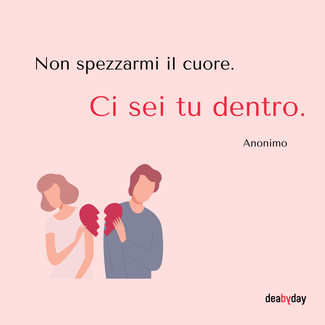 cuore spezzato frasi