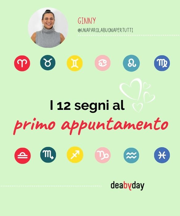 <p>Lo Scorpione ti fa le domande trabocchetto, il Toro viene già mangiato per sicurezza. Ecco come si comportano i segni zodiacali al primo appuntamento.</p>
