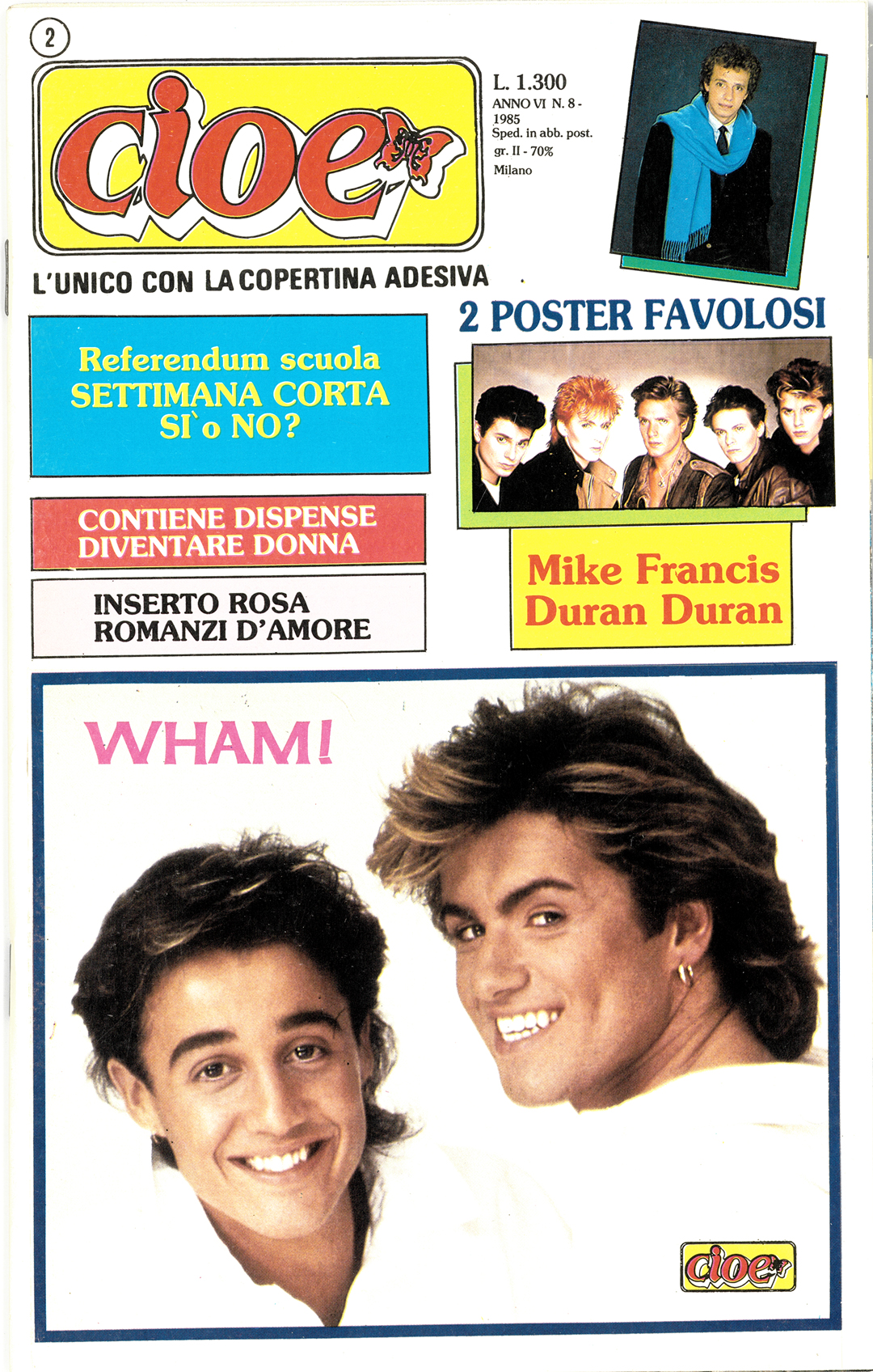 Copertina di cioè con gli wham