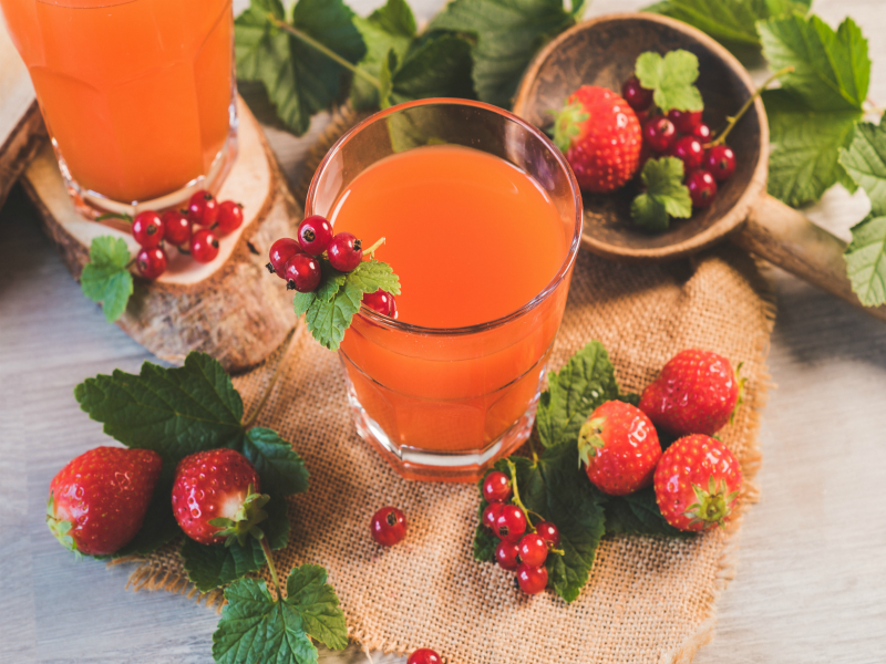 Cibi da evitare a colazione: succhi di frutta confezionati