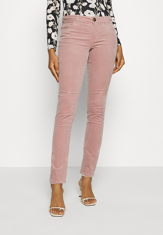 Pantaloni in velluto skinny