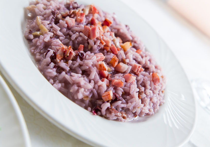 risotto al radicchio