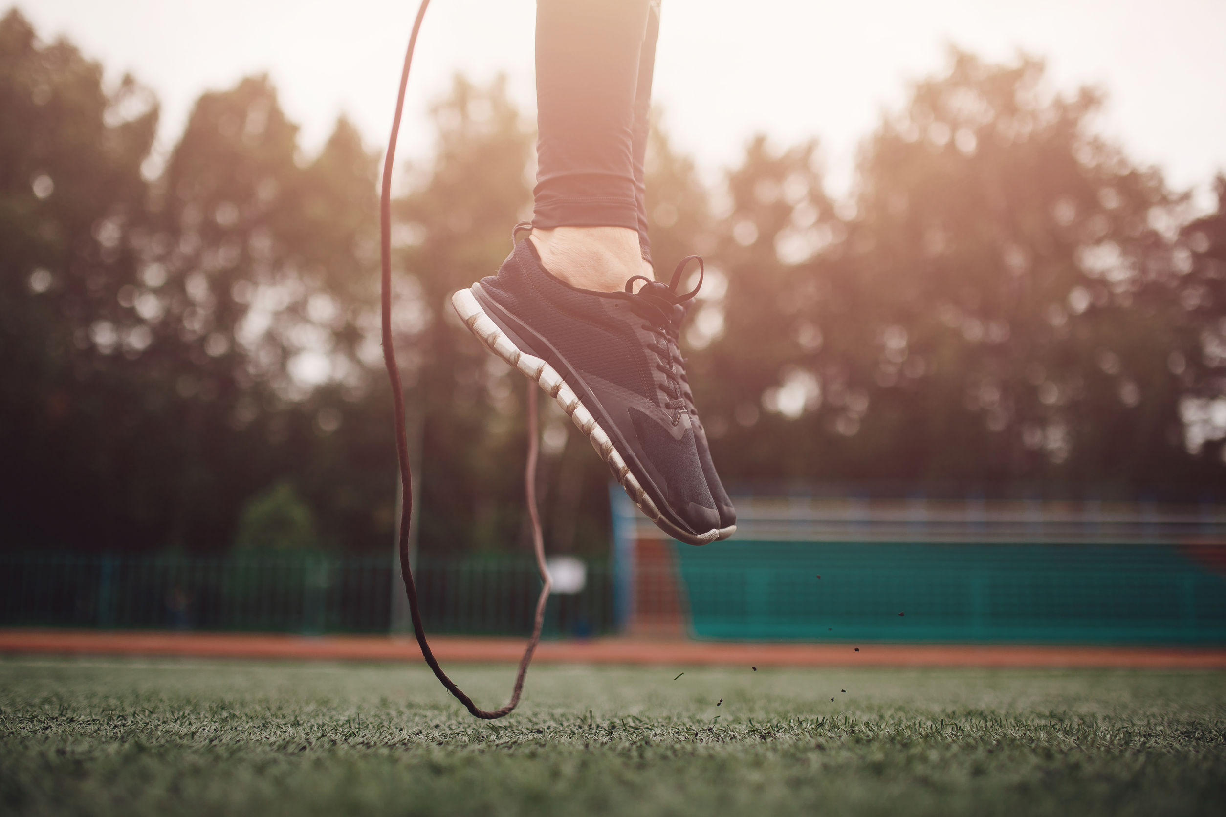 Il jump rope non fa male alle ginocchia