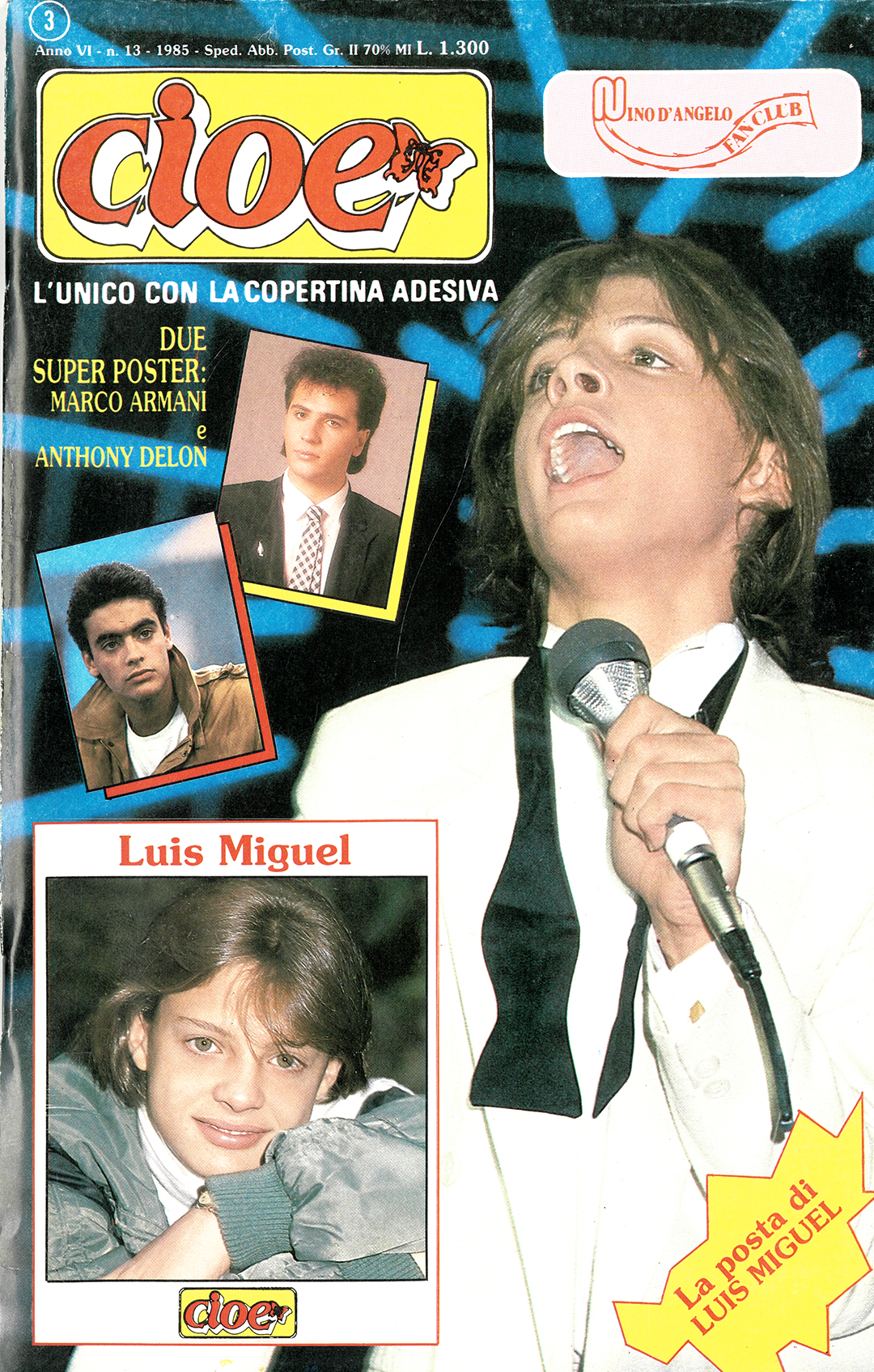 Copertina cioè con luis miguel