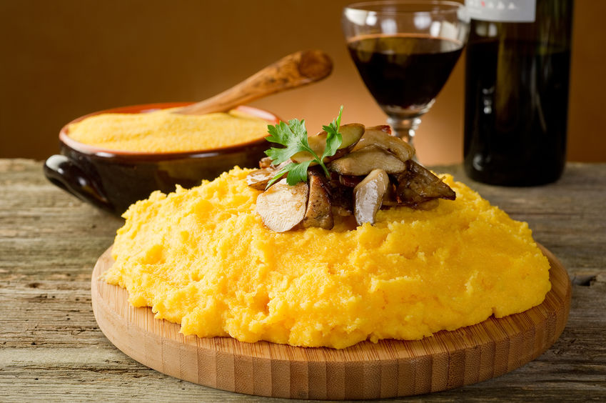 polenta e funghi