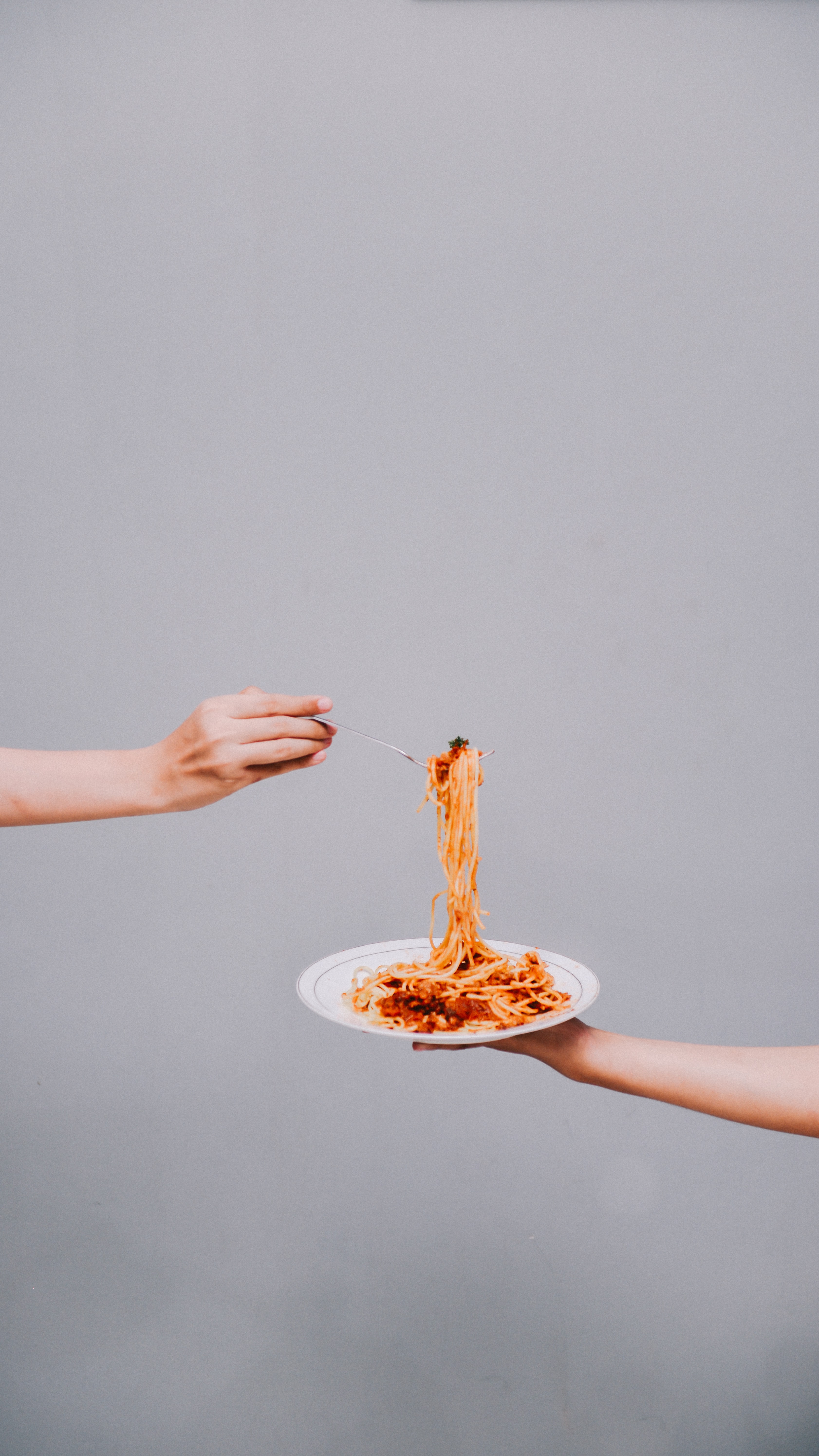 Pasta al sugo di pomodoro fresco