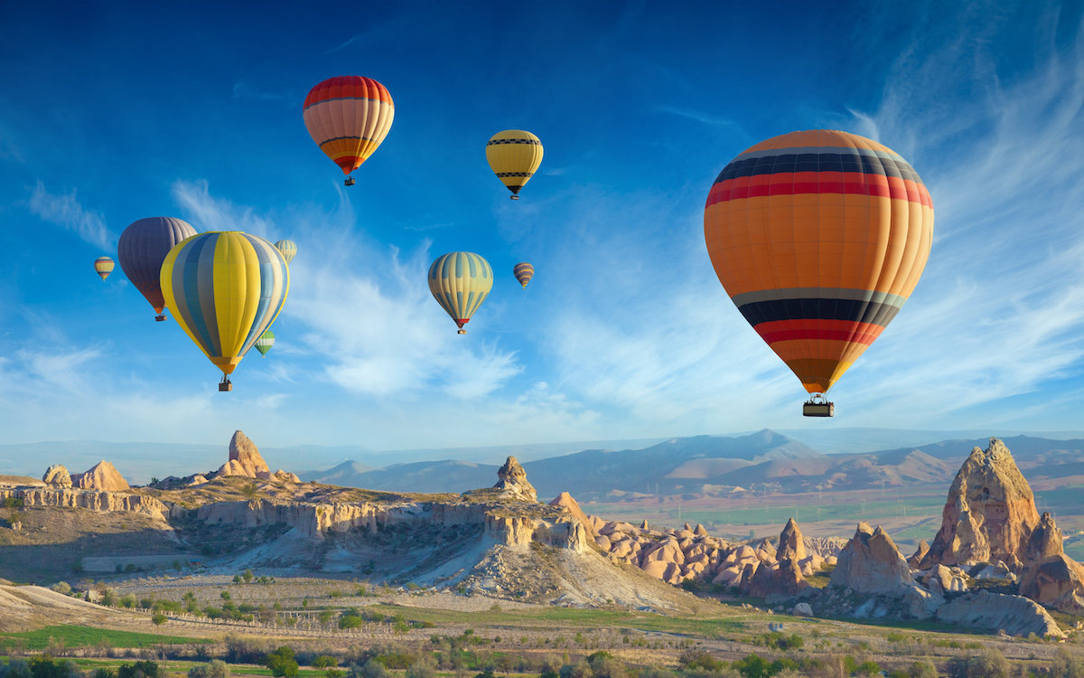 Mongolfiere in Cappadocia