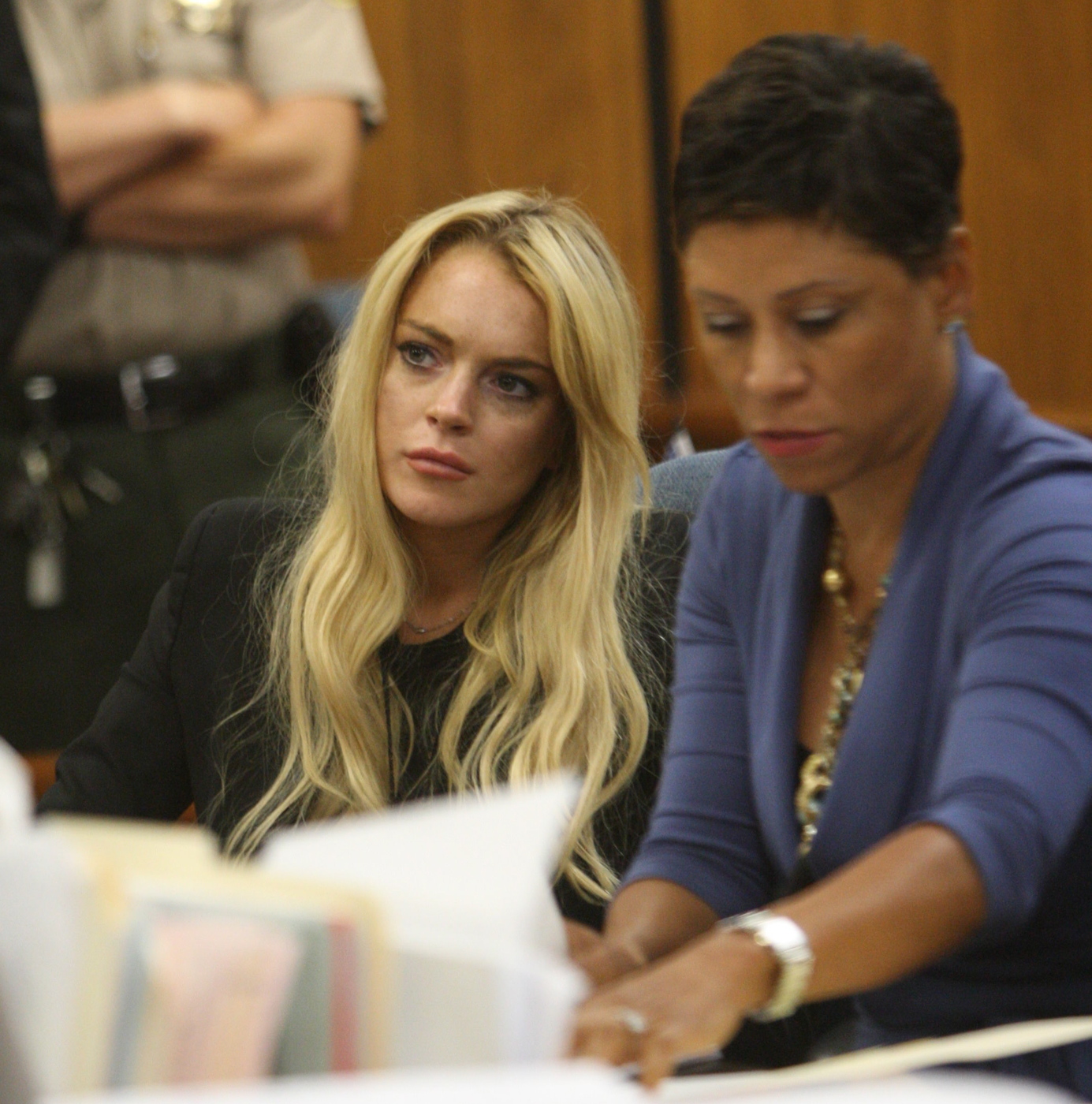 lindsay lohan tribunale