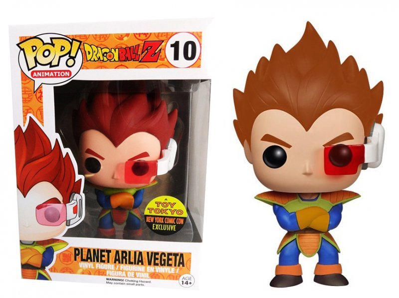 Funko Pop più costosi: vegeta planet arlia