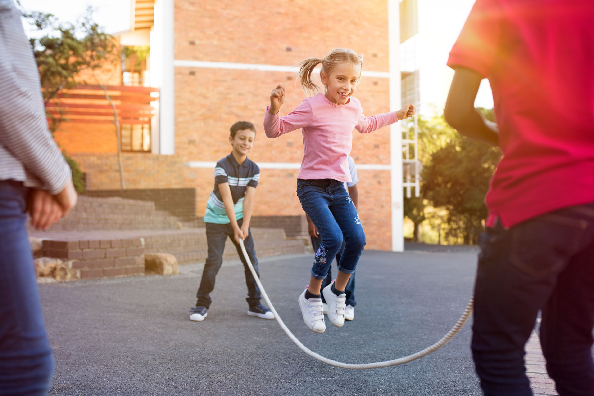 Saltare la corda è una cosa da bambini