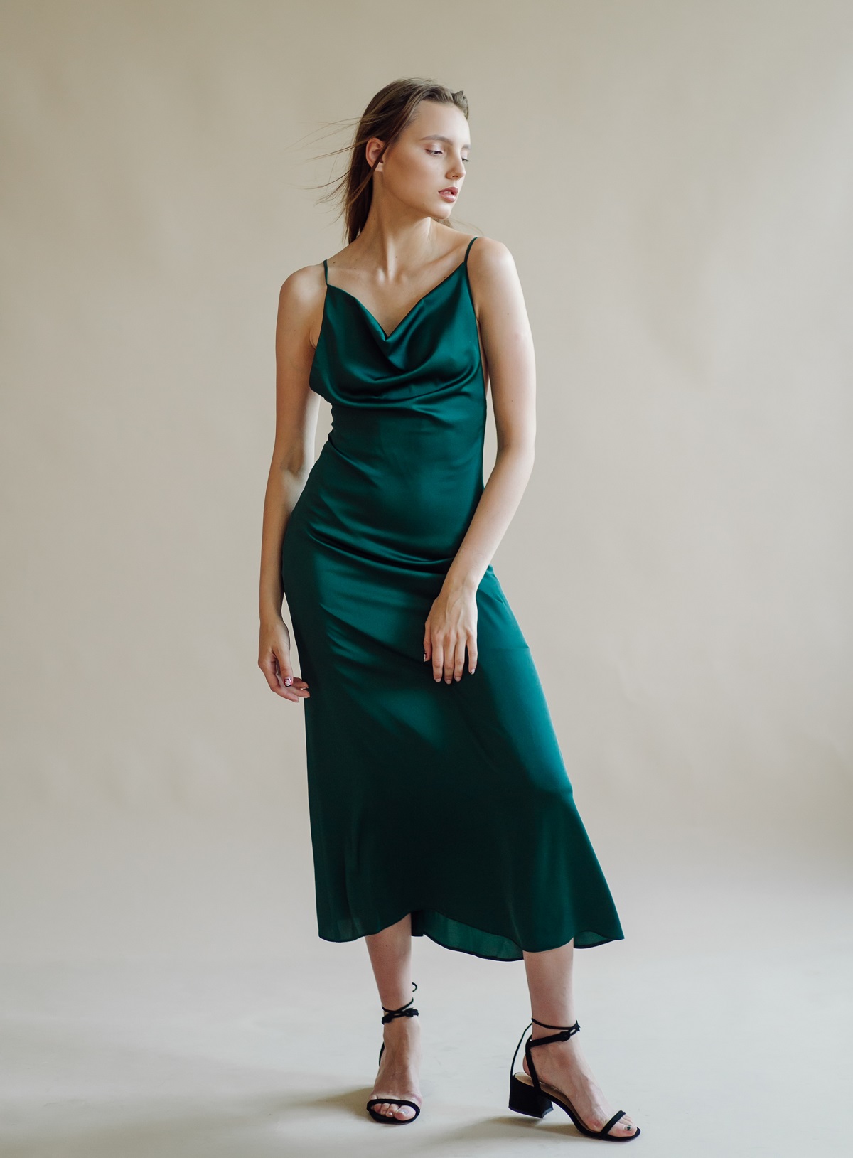 Abito sottoveste slip dress