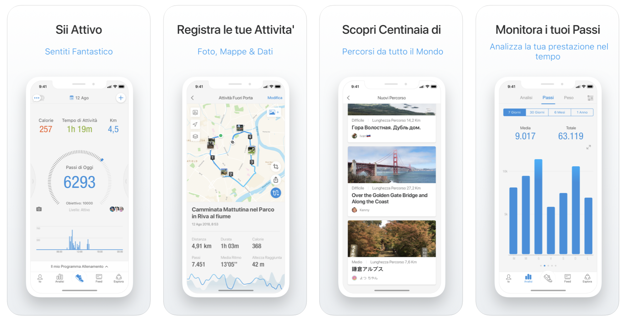 App contapassi: Pacer